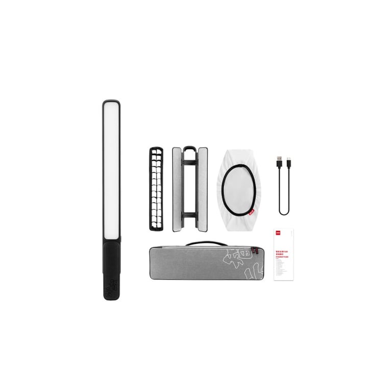 Torche baton LED Zhiyun FiveRay F100 - vue 3