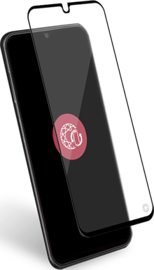 Force Glass Cristal templado protector para Galaxy A15 4G / 5G 2.5D Oleofóbico Negro transparente