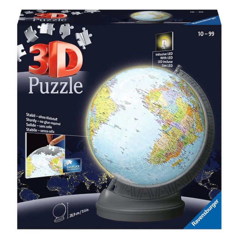 Ravensburger Puzzle 3D Globe Illuminé - vue 2