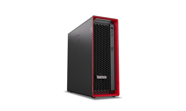 Lenovo ThinkStation P5 Intel® Xeon® W W5-2455X 32 GB DDR5-SDRAM 1 TB SSD NVIDIA RTX A2000 Windows 11 Pro per workstation Tower Workstation Nero, Rosso