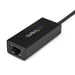 StarTech.com Adattatore di rete da USB 3.0 a Gigabit Ethernet, 10/100/1000 Mbps, da USB a RJ45, adattatore da USB 3.0 a LAN, adattatore Ethernet USB 3.0 (GbE), conformità TAA
