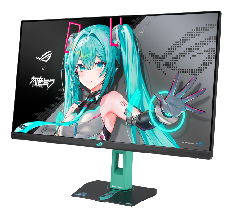 ASUS 27 LED ROG Strix XG27ACMEG G Hatsune Miku Edition - vue 6