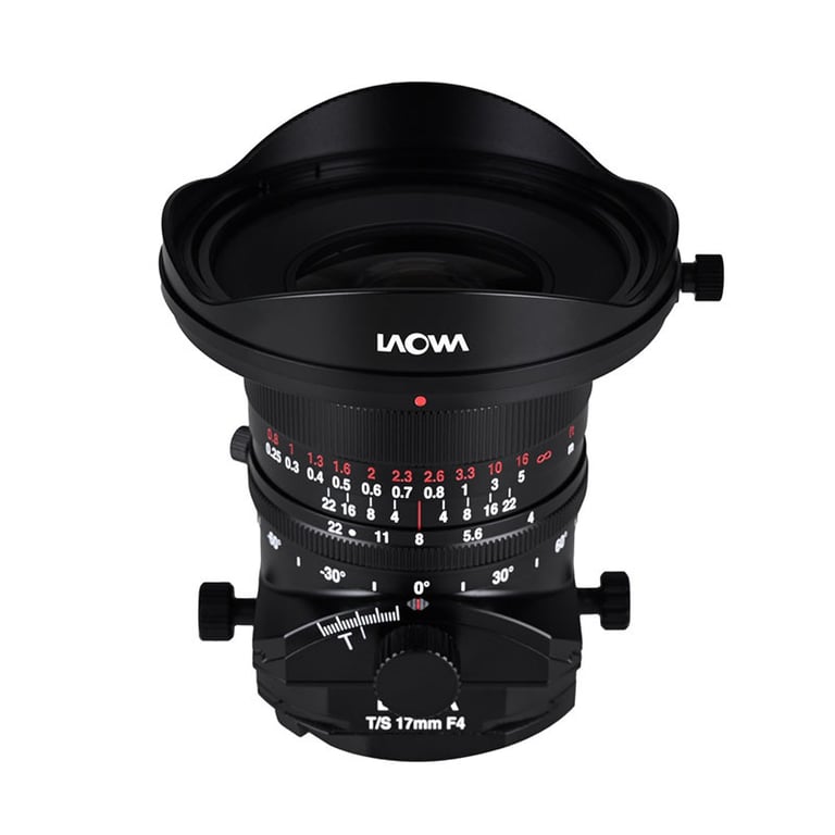 17mm f4 Zero D Tilt Shift Sony FE - vue 3