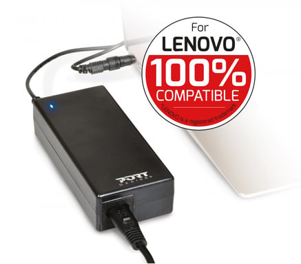 Alimentation PC Lenovo 90W Noire Port