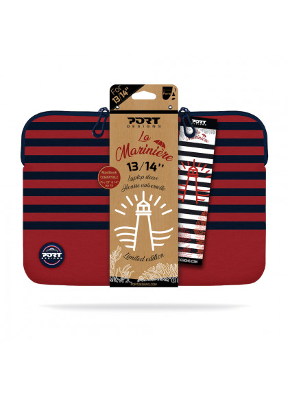 PORT DESIGNS  La Marini&egrave;re 13/14" (rouge/bleu)