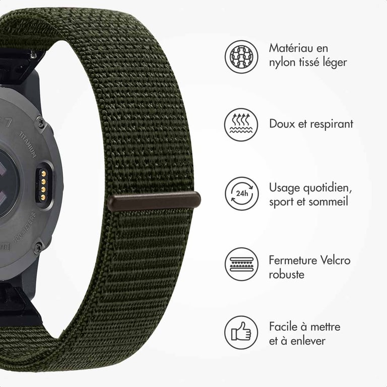 Bracelet imoshion QuickFit® 22mm en nylon - vue 9