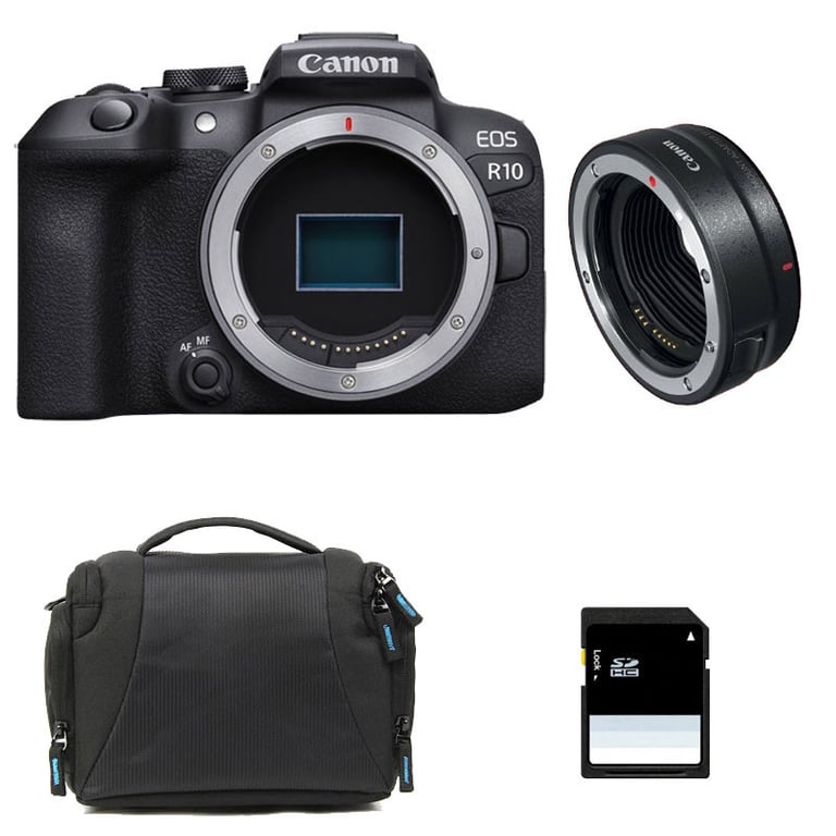 CANON EOS R10 + Sac + Carte SD 8 Go + Bague EF EOS R Neuf - vue 4