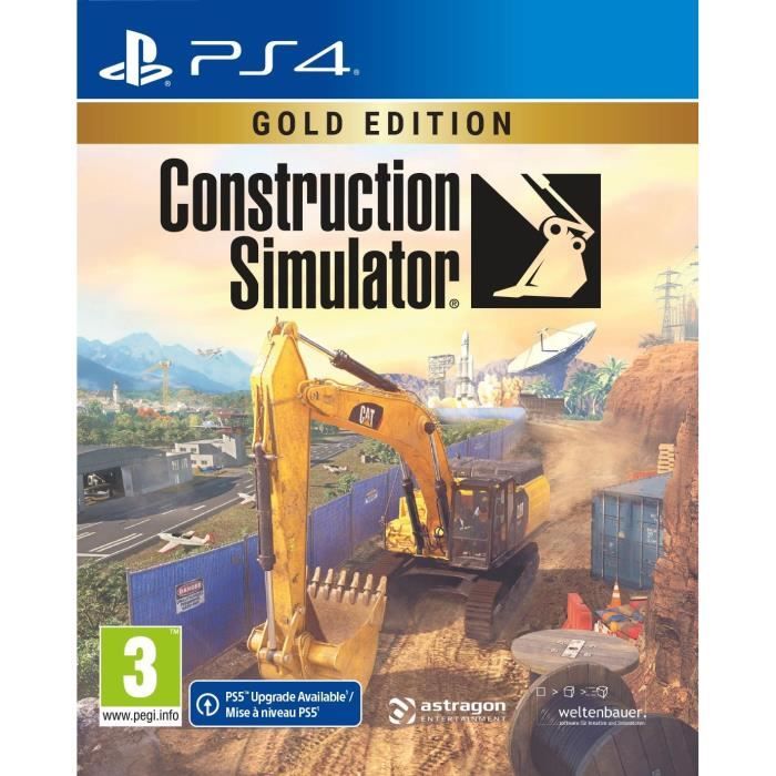 Construction Simulator Jeu PS4 Gold Edition - vue 7