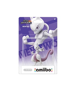 Mewtwo Amiibo Figura de acción Super Smash Bros Collection #51