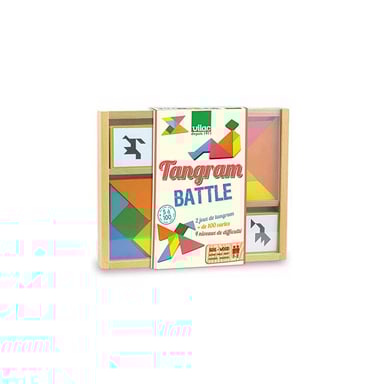 Gioco da tavolo multicolore Tangram Battle - Sfida i tuoi amici!