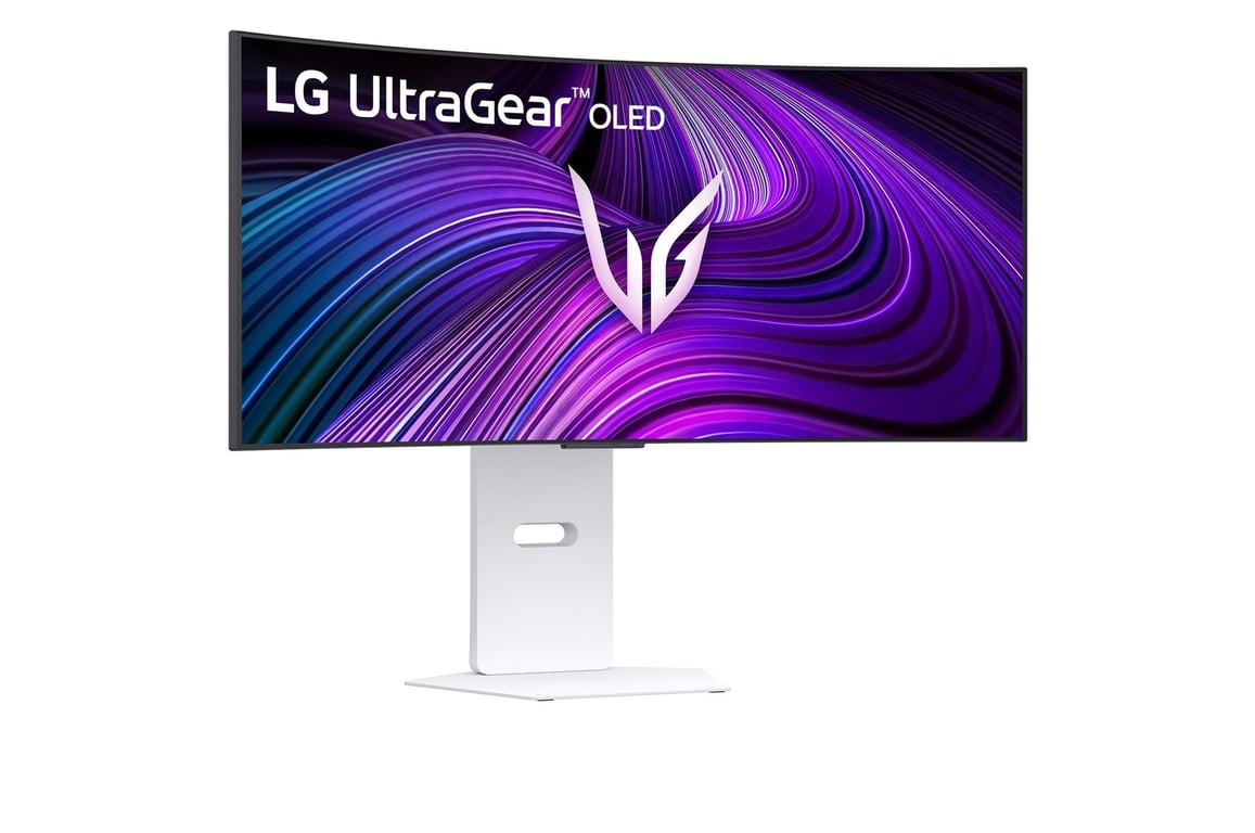 LG 34GX90SA-W écran plat de PC 86,4 cm (34 ) 3440 x 1440 pixels Wide Quad HD OLED Blanc - Neuf