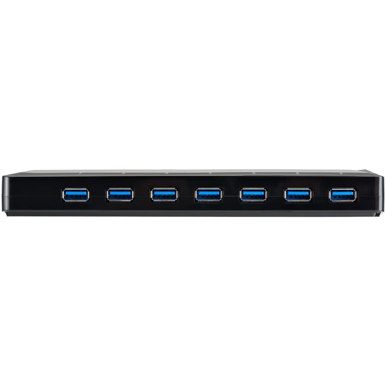 StarTech.com Hub USB 3.0 à 7 ports plus ports dédiés à la charge Concentrateur USB avec station de charge rapide 2x 2 Commutateur de partage des périphériques USB 7 x SuperSpeed USB... - vue 4