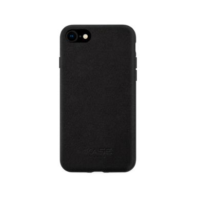 Funda de gamuza Alcantara para Apple iPhone 7/8/SE 2020/SE 2022, Negro medianoche