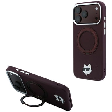 Étui Karl Lagerfeld Ring Stand 360 pour iPhone 18 Pro Max / 17 Pro Max