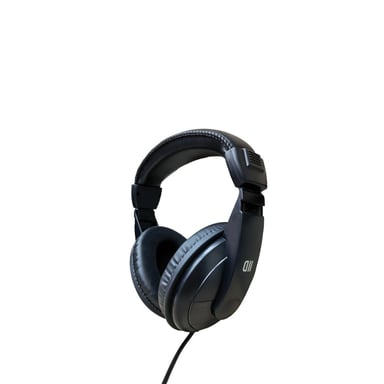 Casque TV filaire réglable - Adaptateur jack 6,35, Câble 6m - Noir