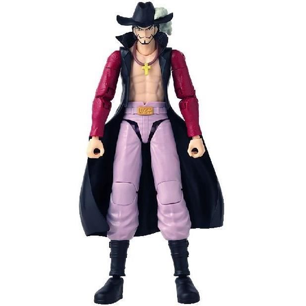 Figurine Anime Heroes articulée -   - One Piece - Dracule Mihawk oeil de Faucon - 17 cm - Neuf