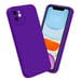 Coque pour Apple iPhone 11 en FLUID VIOLET FONCÉ Housse de protection Étui en silicone TPU flexible
