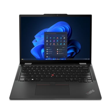Lenovo ThinkPad X13 2-in-1 Gen 5 Intel Core Ultra 5 125U Hybride (2-en-1) 33,8 cm (13.3'') Écran tactile WUXGA 16 Go LPDDR5x-SDRAM 256 Go SSD Wi-Fi 6E (802.11ax) Windows 11 Pro Nordique Noir