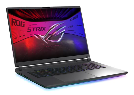 ASUS ROG Strix G18 G815JMR-ISCS8148W Intel® Core™ i7 i7-14650HX Ordinateur portable 45,7 cm (18'') WUXGA 16 Go DDR5-SDRAM 1 To SSD NVIDIA GeForce RTX 5060 Wi-Fi 7 (802.11be) Windows 11 Home Noir, Gris