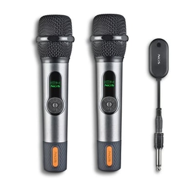 NGS Micrófonos inalámbricos Vocales Pack 2