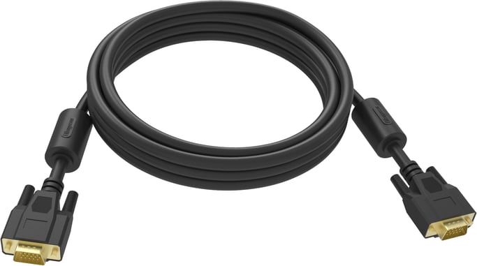 Vision TC 10MVGAP/BL cable VGA 10 m VGA (D-Sub) Negro