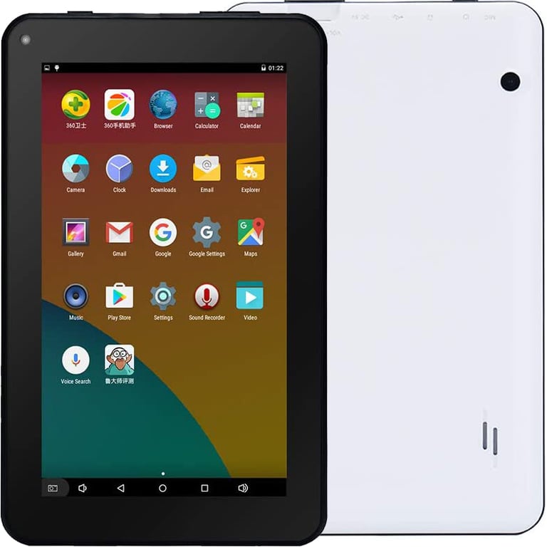 Tablette tactile Android 6.0 7 pouces Quad Core Blanc 32Go