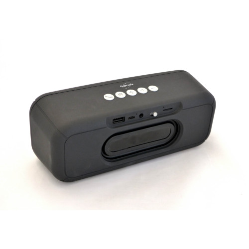 Inovalley Enceinte compacte lumineuse Bluetooth 5.0 MINISOUND Gris - vue 2