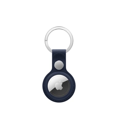 Apple MA7H4ZM/A accessorio per localizzatore e cercatore GPS (AirTag FineWoven Key Ring - Deep Blue)