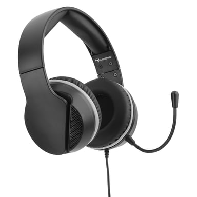 Subsonic SA5604 écouteur/casque Avec fil Arceau Jouer Noir