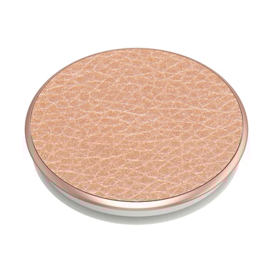 PopSockets Pebbled Vegan Leather Rose Gold Soporte pasivo Teléfono móvil/smartphone Naranja