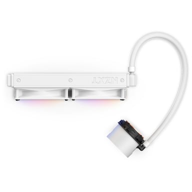 NZXT Kraken 240 RGB Processeur Refroidisseur de liquide tout-en-un 12 cm Blanc 1 pièce(s)