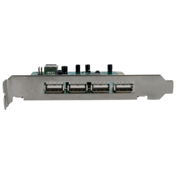 Carte adaptateur PCI vers 7 Ports USB 2.0 StarTech PCIUSB7 – Interne Externe - vue 3