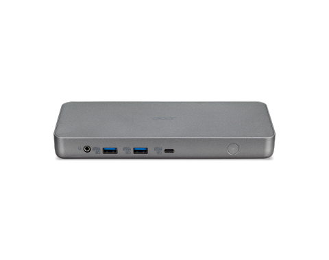 Acer GP.DCK11.00G base para portátil y replicador de puertos Alámbrico USB 3.2 Gen 1 (3.1 Gen 1) Type-A + Type-C Plata
