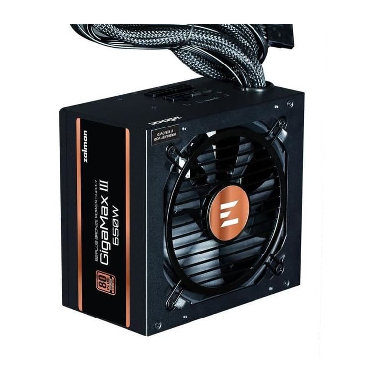 ZALMAN GigaMaxIII v2 80+ ATX3.0 Alimentation PC - vue 2