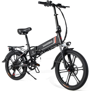 SAMEBIKE 20LVXD30-II Bici elettrica pieghevole da 20'' Bici elettrica pieghevole da 350 W Motore da 48 V Batteria da 10 Ah