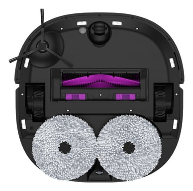 EUREKA J15 Pro Ultra Aspirateur Robot, 16200 Pa, Nettoyage des Bords, Brosse Anti Enchevêtrement et Lavage, Noir