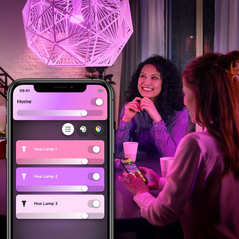 Ampoule connectée Philips Hue White & Color E14 - Neuf