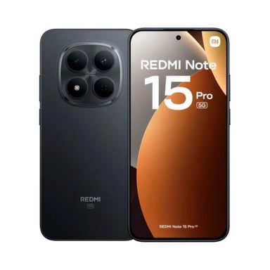 Redmi Note 15 Pro (5G) 512 Go, Noir