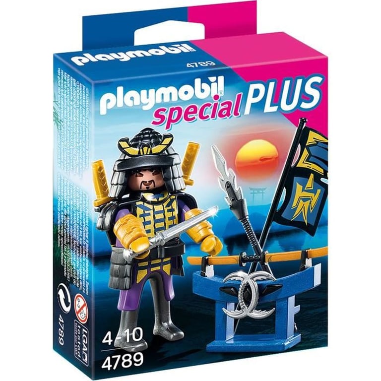 4789 Playmobil Special Plus Samouraï Avec Katana Et Arsenal