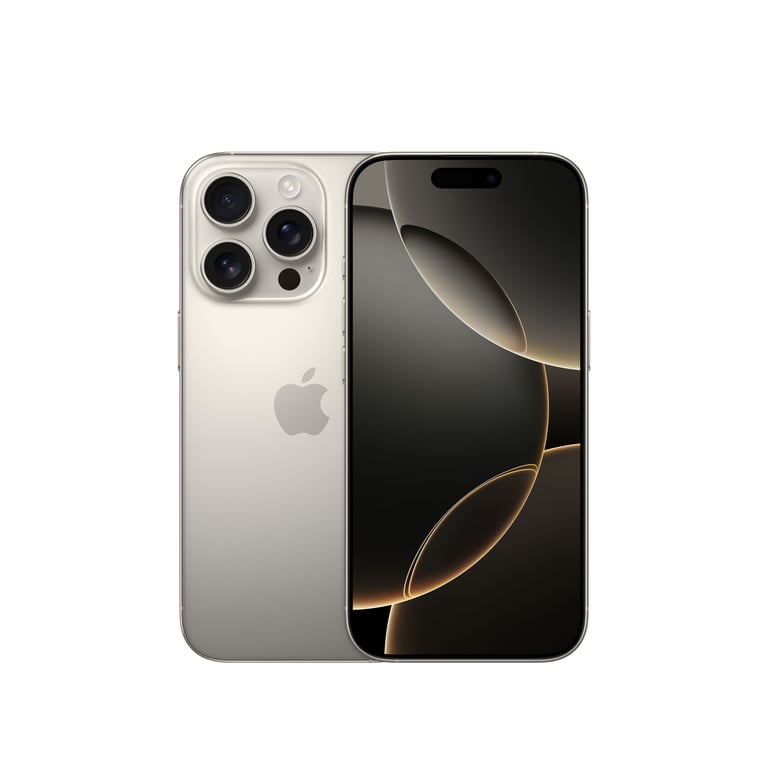 iPhone 16 Pro (5G) 256 Go, Titane Naturel, Débloqué - Bon état