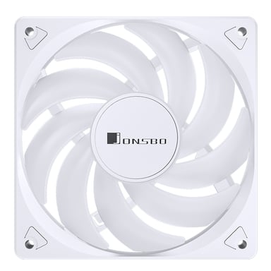Jonsbo SL-120CW système de refroidissement d'ordinateur Boitier PC Ventilateur 12 cm Blanc 1 pièce(s)