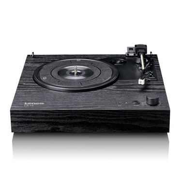 Lenco LS-15BK platine Tourne-disque entraîné par courroie Noir