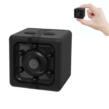 Caméra Miniature Full HD DV Mini Appareil Photo 12Mp Enregistrement Sonore 4 Go YONIS