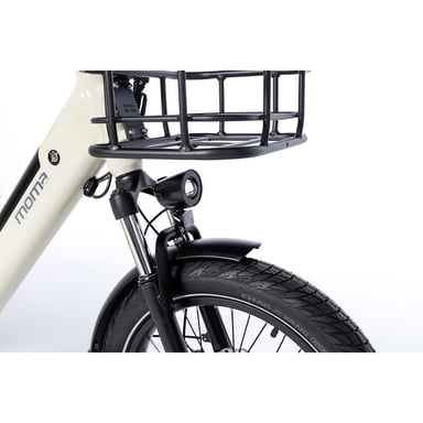 Moma Bikes Cargobike Electrica, E-Compactail, Aluminio, SHIMANO Tourney 7v, Autonomia hasta 100km, Bateria 48V 15Ah