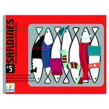 Juego de memoria de las sardinas: ¡Diviértete encontrando las sardinas!