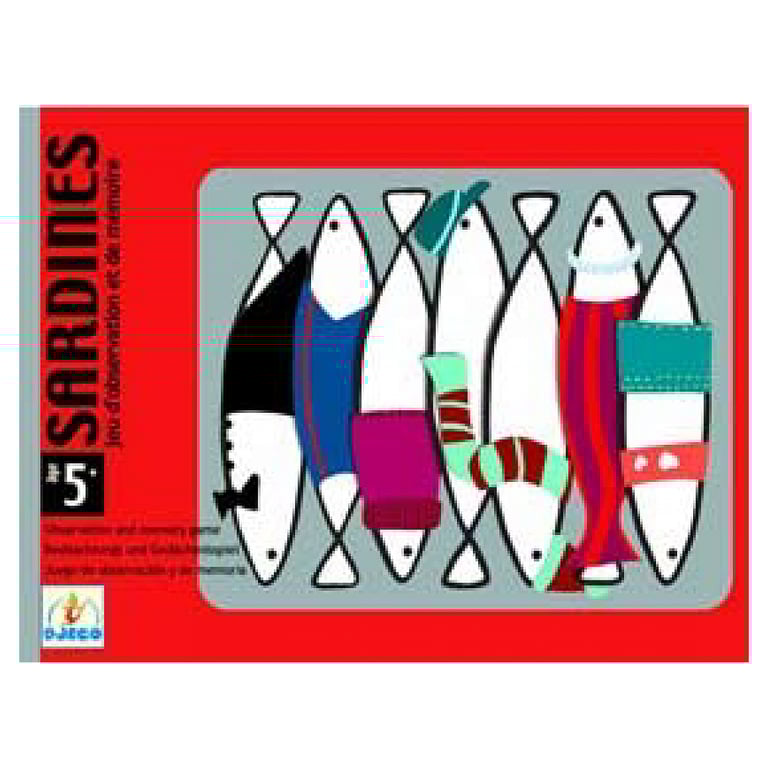 Jeu classique Djeco Sardines - vue 2