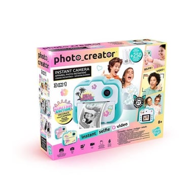 Canal Toys - Photo Creator - Appareil photo instantané Édition limitée - Impression thermique, sans encre - CLK 028