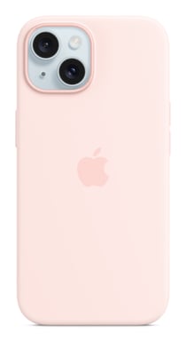 Custodia Apple in silicone con MagSafe per iPhone 15 - Rosa chiaro Apple iPhone 15