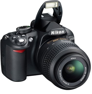 Nikon D3100 + AF-S DX NIKKOR 18-105mm VR Juego de cámara SLR 14,2 MP CMOS 4608 x 3072 Pixeles Negro