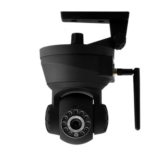 Caméra ip motorisee wifi a vision nocturne sans fil reseau noir de  surveillance webcam